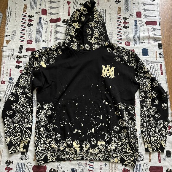 Amiri Bandana Bleach Hoodie